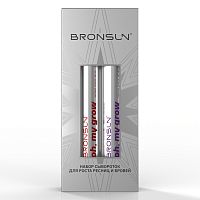 Набор сывороток для роста ресниц и бровей BRONSUN Набор сывороток для роста ресниц и бровей BRONSUN