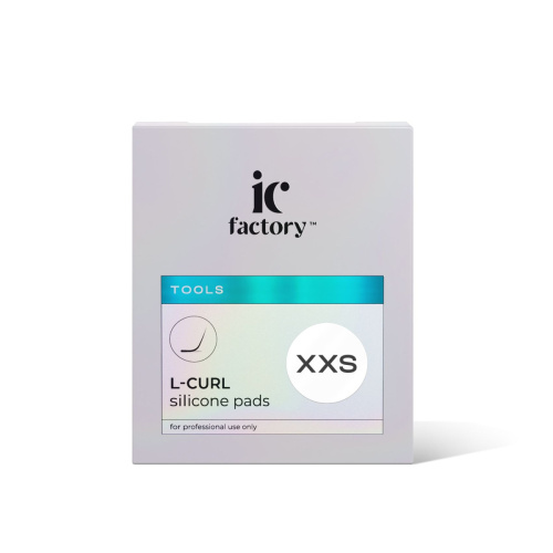 Валики силиконовые L-CURL размер XXS IC FACTORY, 1 пара