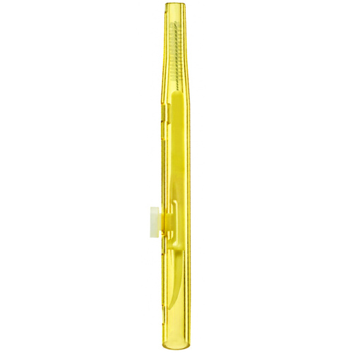 Щеточка многофункциональная для бровей и ресниц Baby Brush 1.0 мм, желтая