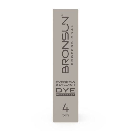 Крем-краска для бровей и ресниц NUDE RANGE BRONSUN, цвет тауп #4, 15 мл фото 3