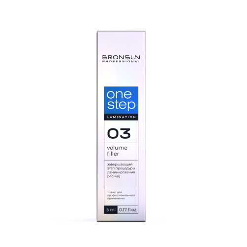 Состав для ламинирования ресниц ONE STEP VOLUME FILLER BRONSUN, 5 мл фото 4