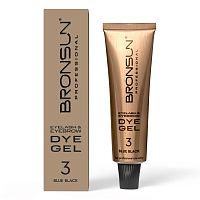 Краска для ресниц и бровей BRONSUN, цвет иссиня-чёрный #3, 15 мл Краска для ресниц и бровей BRONSUN, цвет иссиня-чёрный #3, 15 мл