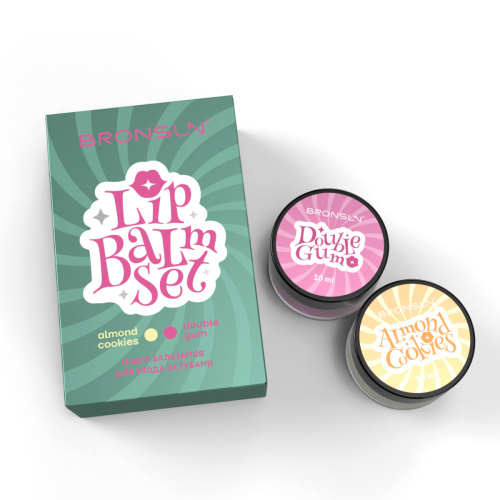 Набор бальзамов для ухода за губами BRONSUN