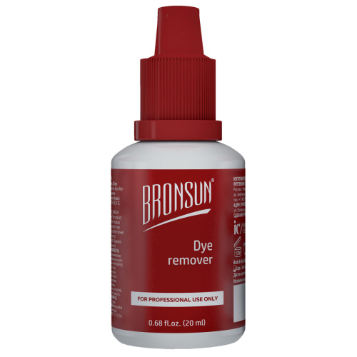 Ремувер для удаления краски с кожи BRONSUN Dye remover, 20мл
