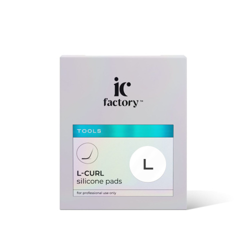 Валики силиконовые L-CURL размер "L" IC FACTORY, 1 пара