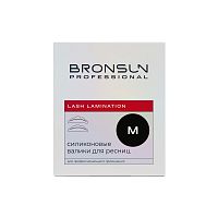 Валики силиконовые ультрамягкие размер "M" BRONSUN, 1 пара