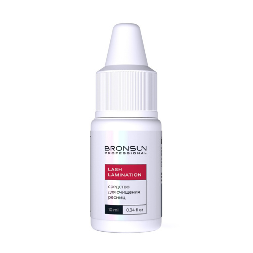 Средство для очищения ресниц EYELASH CLEANSER BRONSUN, 10 мл