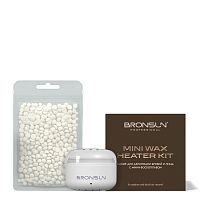 Набор для депиляции бровей с мини-воскоплавом BRONSUN